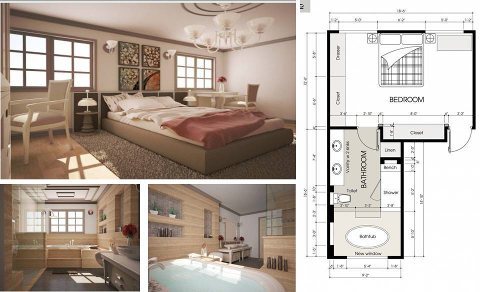 Modern Small Apartment Design Under 50 Square Meters Everyone Will Like 