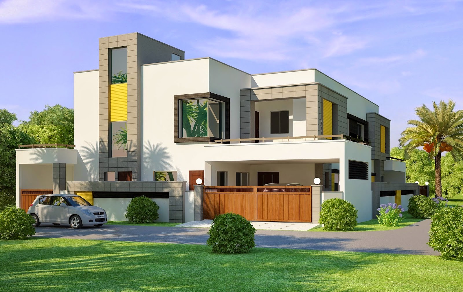 Indian style inspired house design