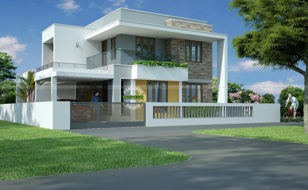 Best Contemporary Inspired Kerala Home Design Plans Homes In Kerala