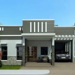 2588 Square Feet Single Floor Contemporary Home Design