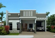 2588 Square Feet Single Floor Contemporary Home Design