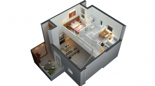 Stylish Floor Plans 2 Bedroom Also Split Level House Designs