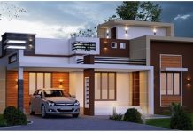 1300 Square Feet Single Floor Contemporary and Stylish Home Design