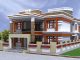 3350 Sqft Contemporary Double Storied Home With Plan