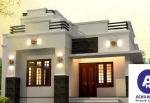 Double Floor 1040sqft Contemporary and Beautiful Villa Plan