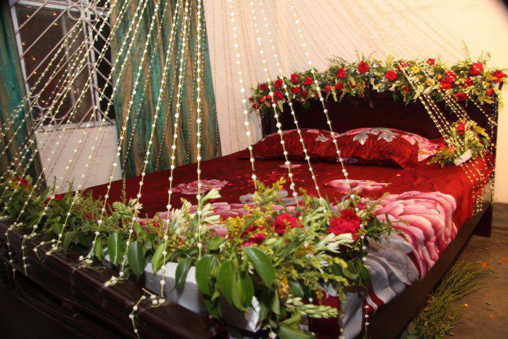 Beautiful Bridal Wedding Bedroom Decoration Designs Ideas With