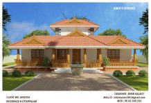 2337 Square Feet Double Floor Contemporary Home Designs