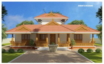 2337 Square Feet Double Floor Contemporary Home Designs