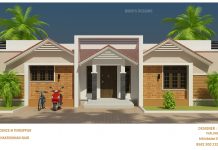 MODERN HOME PLAN BELOW 19 LAKHS WITH PLAN
