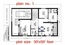 30 feet by 50 feet Home Plan Everyone Will Like