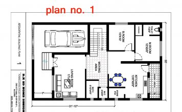 30 feet by 50 feet Home Plan Everyone Will Like