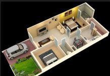 1000 square feet modern Home Plan Everyone Will Like