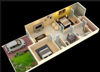 1000 square feet modern Home Plan Everyone Will Like