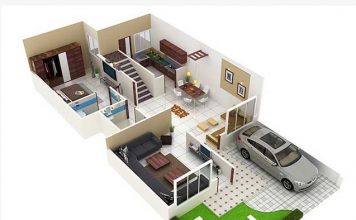 23 feet by 50 feet Home Plan Everyone Will Like