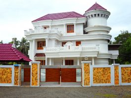 4347 Square Feet Three Floor Amazing Home Design