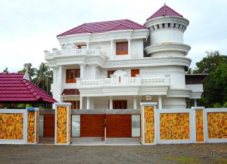 4347 Square Feet Three Floor Amazing Home Design