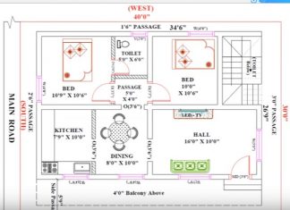 30 feet by 40 STYLISH HOUSE PLAN EVERYONE WILL LIKE