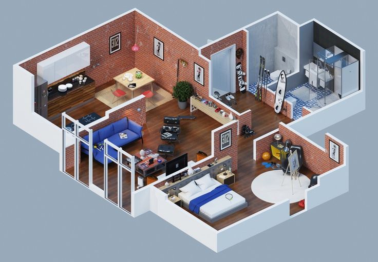 3d home plan