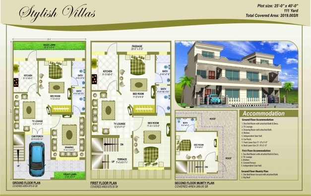 25 Feet By 40 House Plan Everyone Will Like Acha Homes