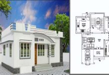 900 Square feet Two Bedroom Home Plan You Will Love It