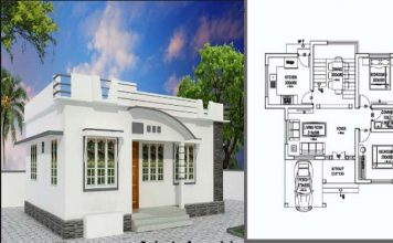 900 Square feet Two Bedroom Home Plan You Will Love It
