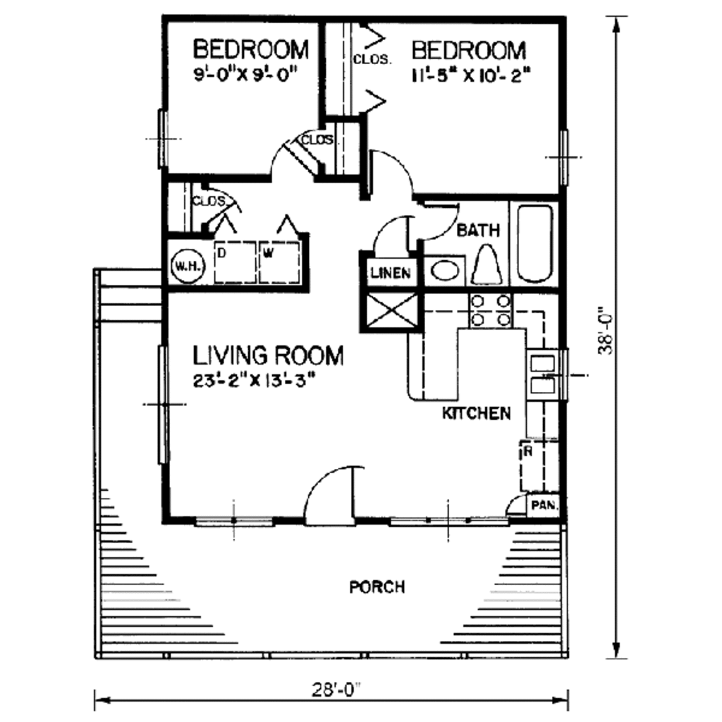 Tiny House Floor Plans And 3d Home Plan Under 300 Square ...