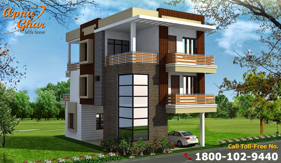 Modern and Splendid Triplex House Designs Everyone Will 