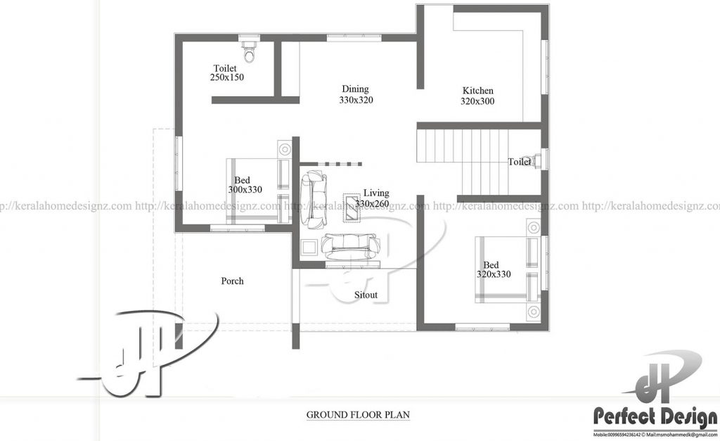 10 Lakhs Cost Estimated Modern Home Plan Everyone Will