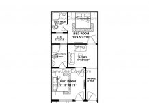 17X45 House Plan For Sale Contact The Engineer