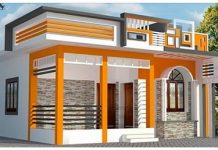 700 Square Feet Home Plan with Two Bedrooms