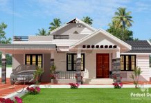 One Storey House Design with Roof