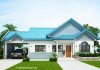 The Blue House Design with 3 Bedrooms in philippense