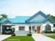 The Blue House Design with 3 Bedrooms in philippense