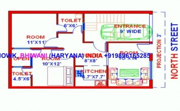 Vastu North face 2 Map 24X34 Everyone Will Like
