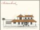 2500 Square Feet Kerala Style House Plan with Three Bedrooms