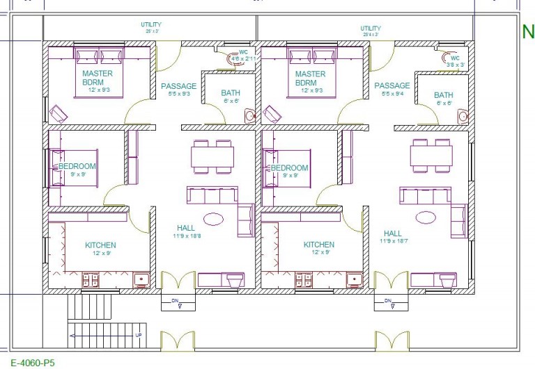 Best Vastu  Home  Plans  India 40 Feet by 60 Vastu  Shastra Home 