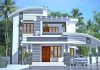 2140 square feet double floor house in Calicut With 4 Bedrooms