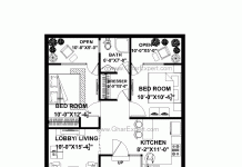 House plan for 28 feet by 35 feet plot Everyone Will Like