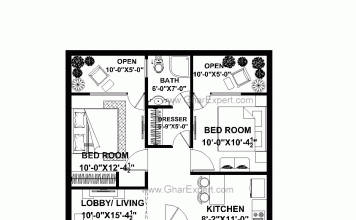 House plan for 28 feet by 35 feet plot Everyone Will Like