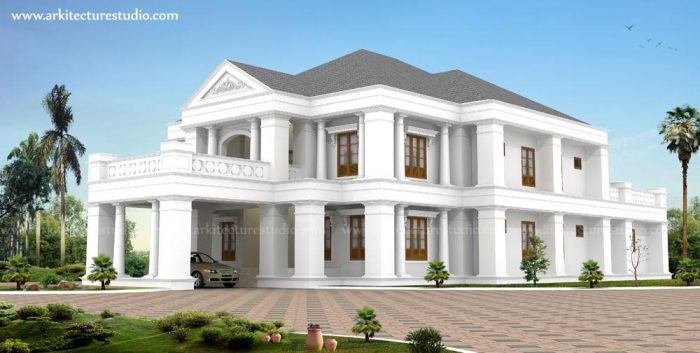 5 Bedroom Luxury Indian Home Design