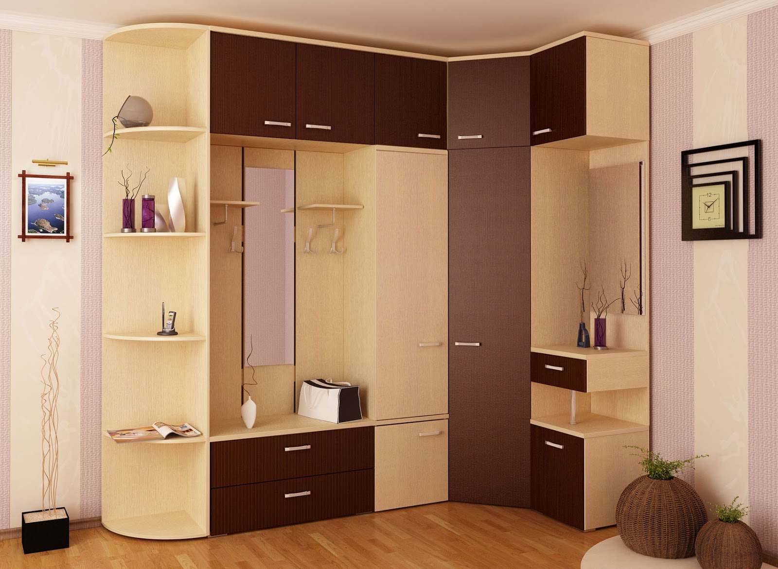 Top 15 Custom Corner Wardrobe Designs Ideas Acha Homes