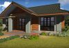1141 square feet Single Story House Plan with Three Bedrooms