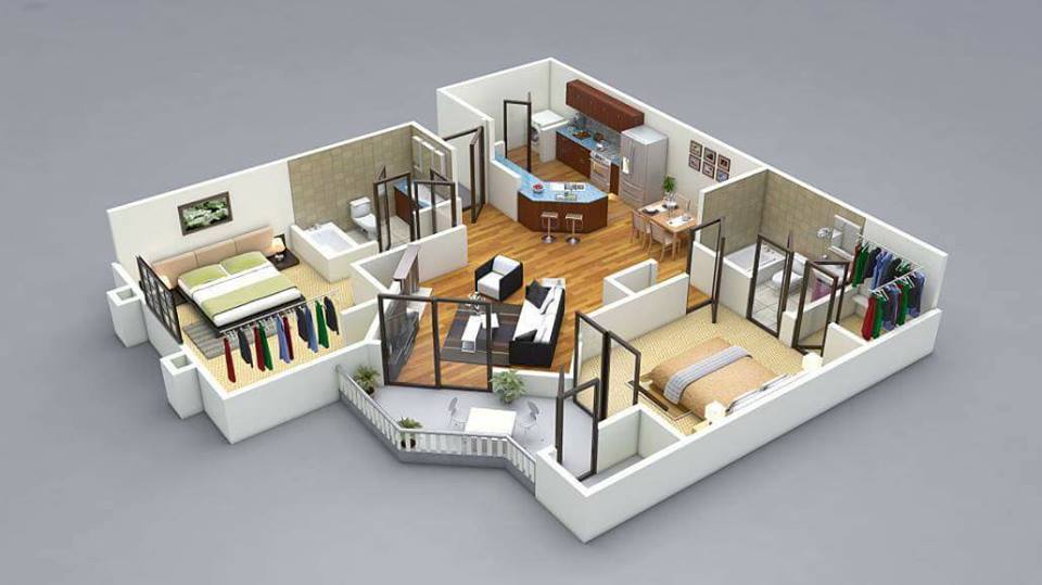 Top 10 Modern 3D  Small Home  Plans  Everyone Will Like 