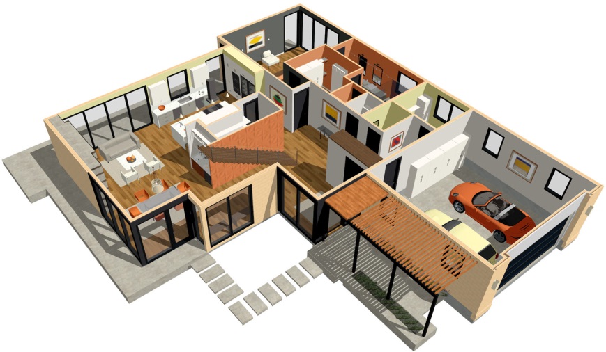 Top 10 Modern 3D Small Home Plans Everyone Will Like