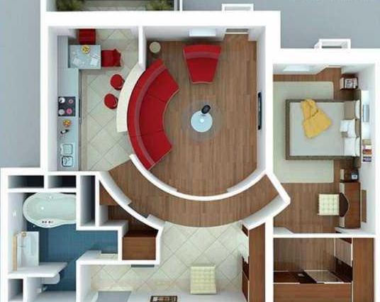 Top 10 Modern 3D  Small Home  Plans  5 Acha Homes 