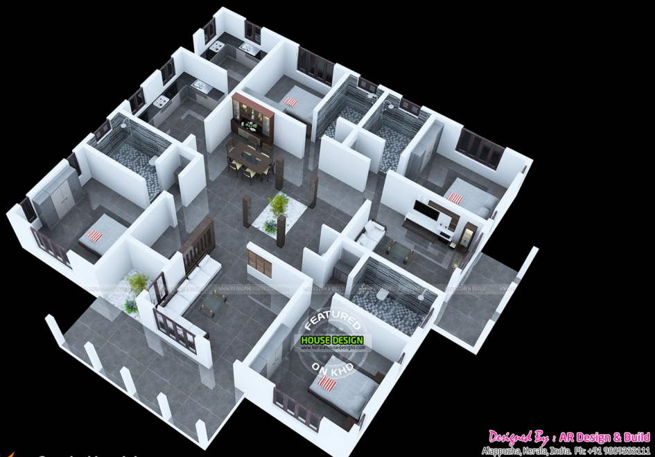 Best Contemporary Inspired Kerala Home Design Plans | Homes in kerala