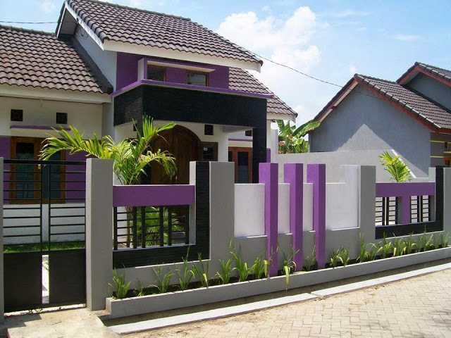 Modern 10 ideas of fences and fences to give security to your house Acha Homes