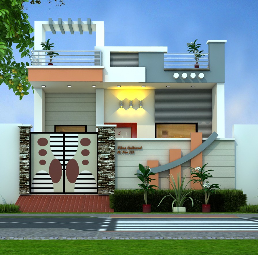 29 FEET BY 46 MODERN HOME DESIGN