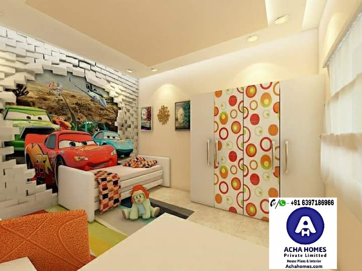 modern kids room