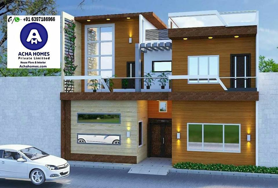 2 Bhk Modern Home Design India 800 Sq, 3 Bedroom 800 Sq Ft House Plans